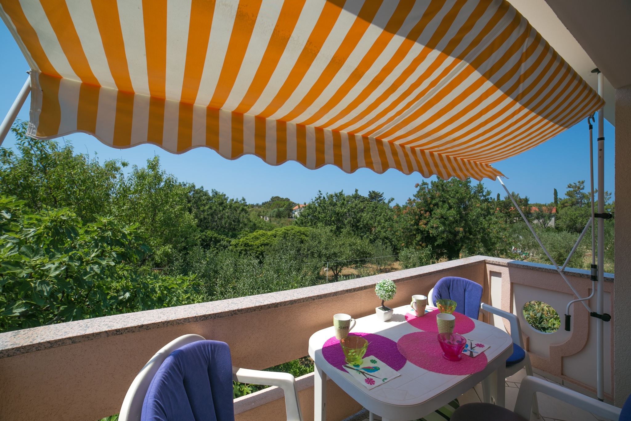 Two bedroom apartment with terrace Novalja, Pag (A-6490-d)