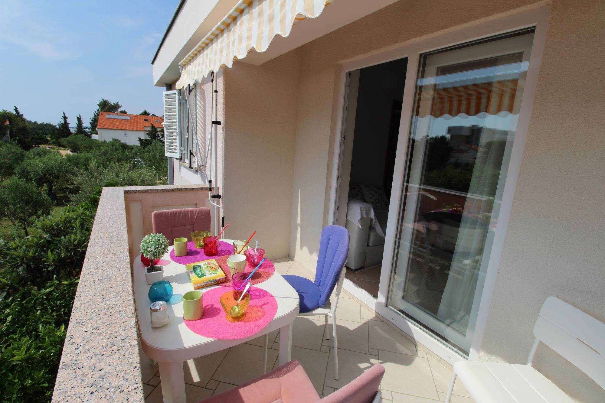 Two bedroom apartment with terrace Novalja, Pag  A-d