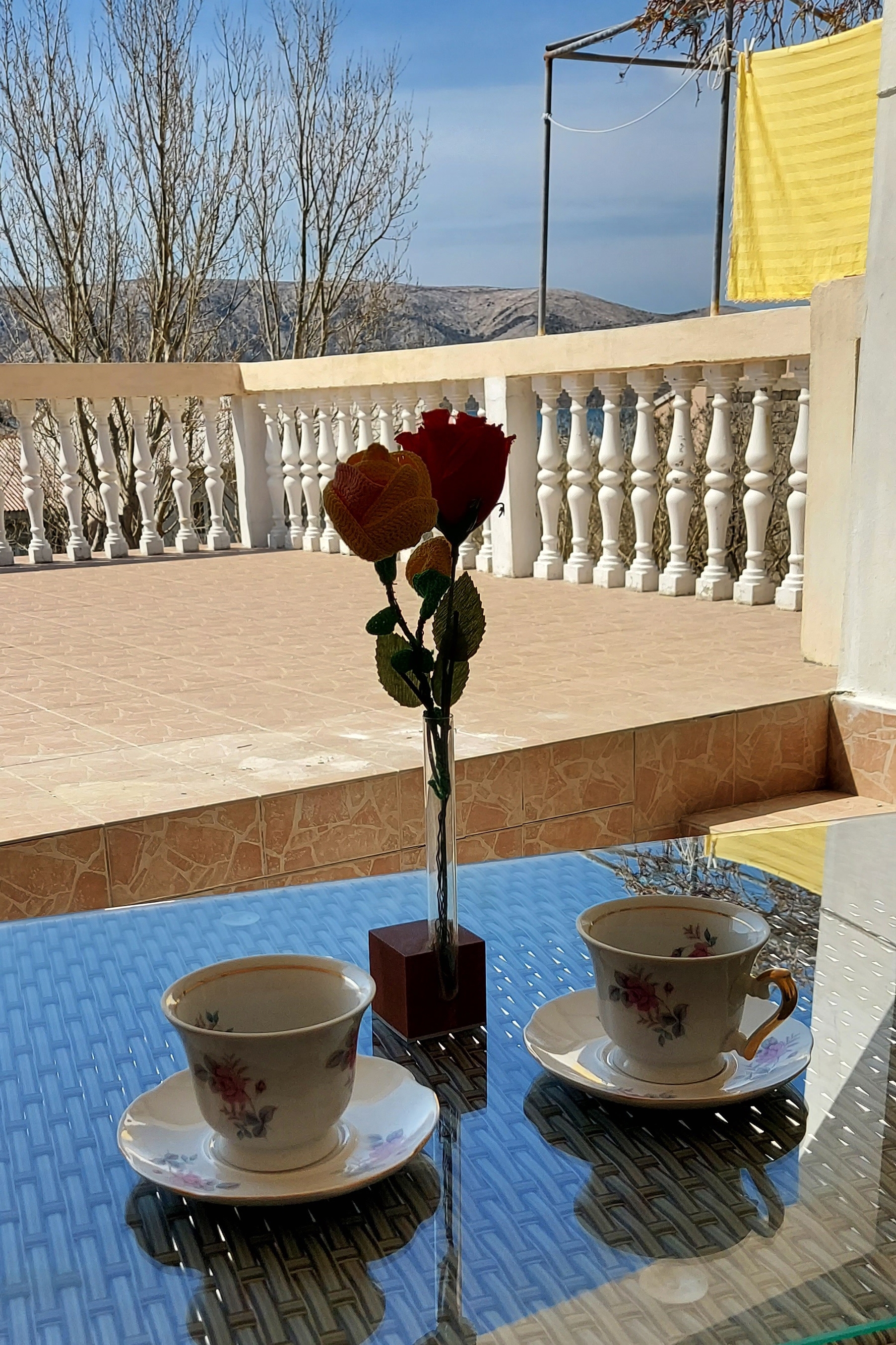 One bedroom apartment with terrace and sea view Metajna, Pag  A-a