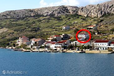 Property Metajna, Pag, Property 6506 - Apartments with sandy beach.