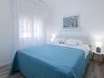 Bedroom 1 Mandre, Bedroom 1 in the apartment, (pet friendly) and WiFi.