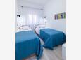 Bedroom 2 Mandre, Bedroom 2 in the apartment, (pet friendly) and WiFi.