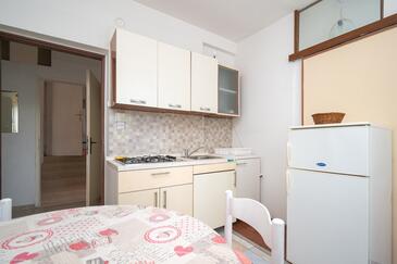 Vidalići, Cocina in the apartment, air condition available, (pet friendly) y WiFi.