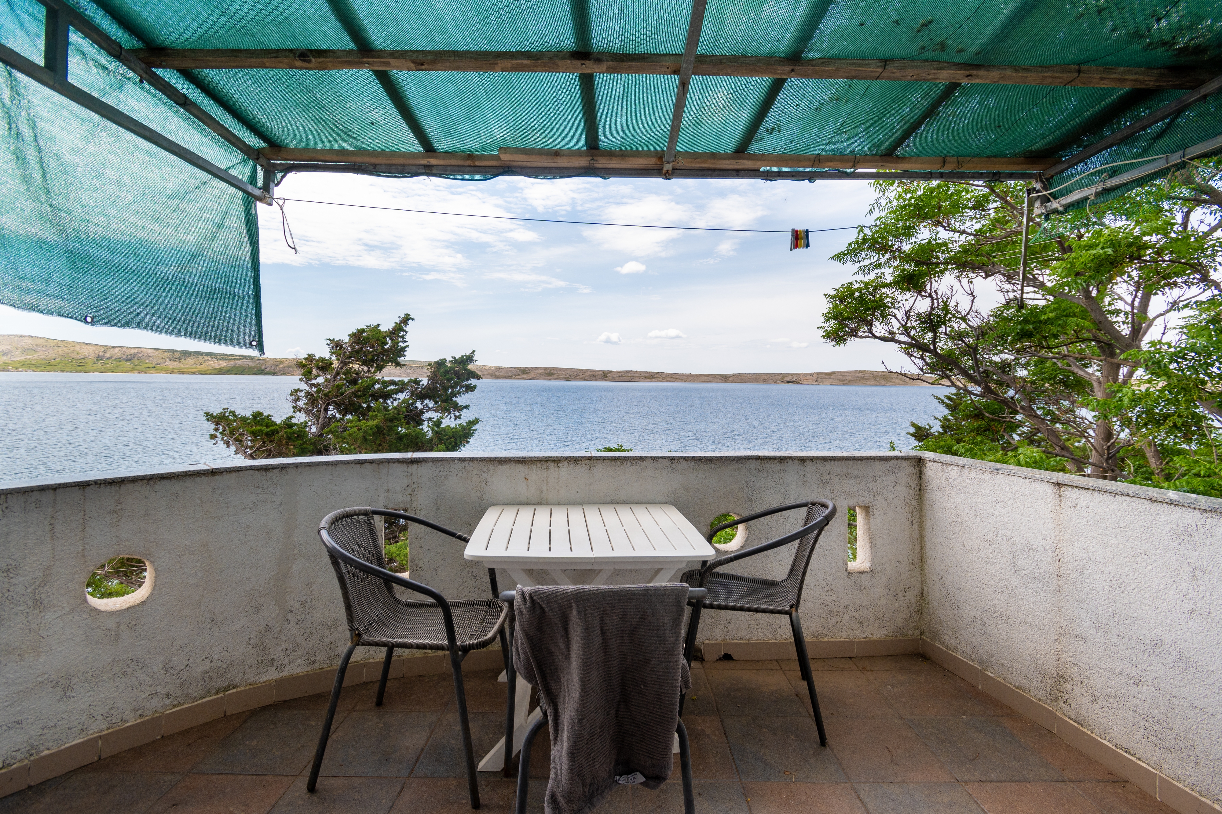 Studio flat near beach Vidalići, Pag (AS-6519-b)