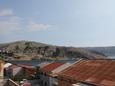 Terrace - view Metajna, Terrace - view in the room.