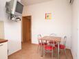 Dining room Pag, Dining room in the apartment, dostupna klima, dopusteni kucni ljubimci i WIFI.