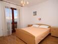 Ložnice Pag, Ložnice v ubytování typu apartment, domácí mazlíčci povoleni a WiFi.