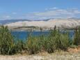 Pag, Terrasse 1 - Ausblick in folgender Unterkunftsart apartment, Haustiere erlaubt und WiFi.