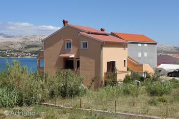 Pag, Pag, Propiedad 6526 - Apartamentos near sea with pebble beach.