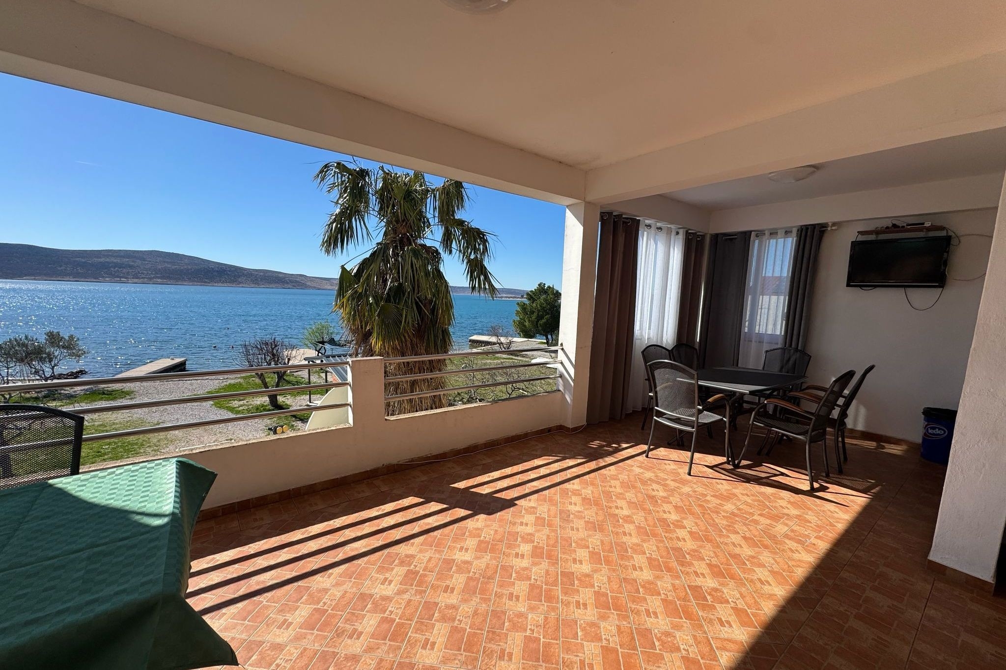 Three bedroom apartment near beach Seline, Paklenica  A-a