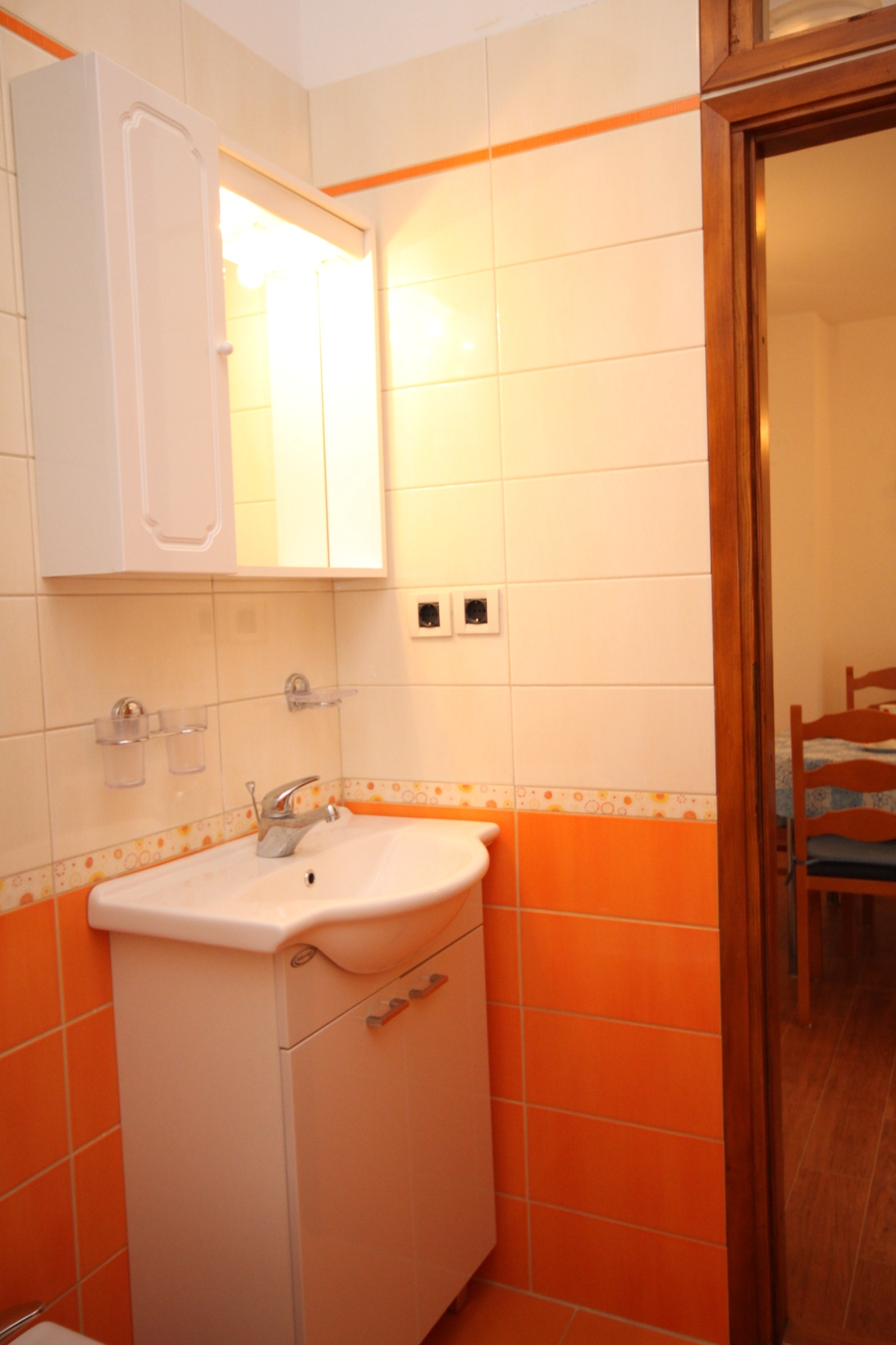 Two bedroom apartment with terrace and sea view Pag  A-b