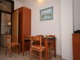 Dining room Mandre, Dining room in the apartment, (pet friendly) and WiFi.