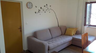 Seline, Wohnzimmer in folgender Unterkunftsart apartment, WiFi.