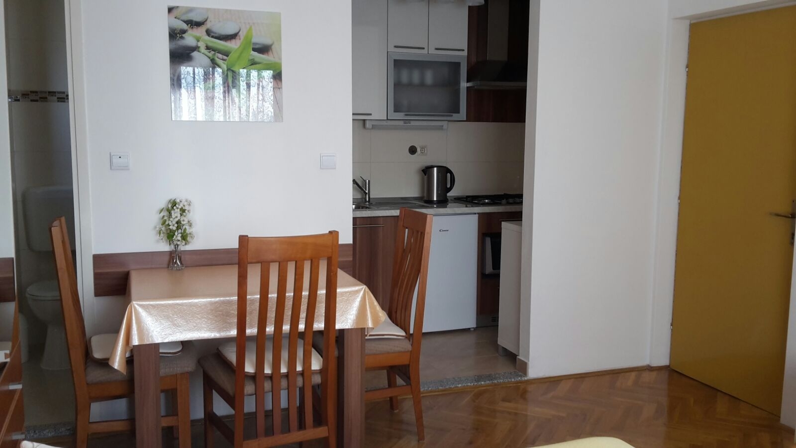 Studio flat near beach Seline, Paklenica (AS-6544-a)