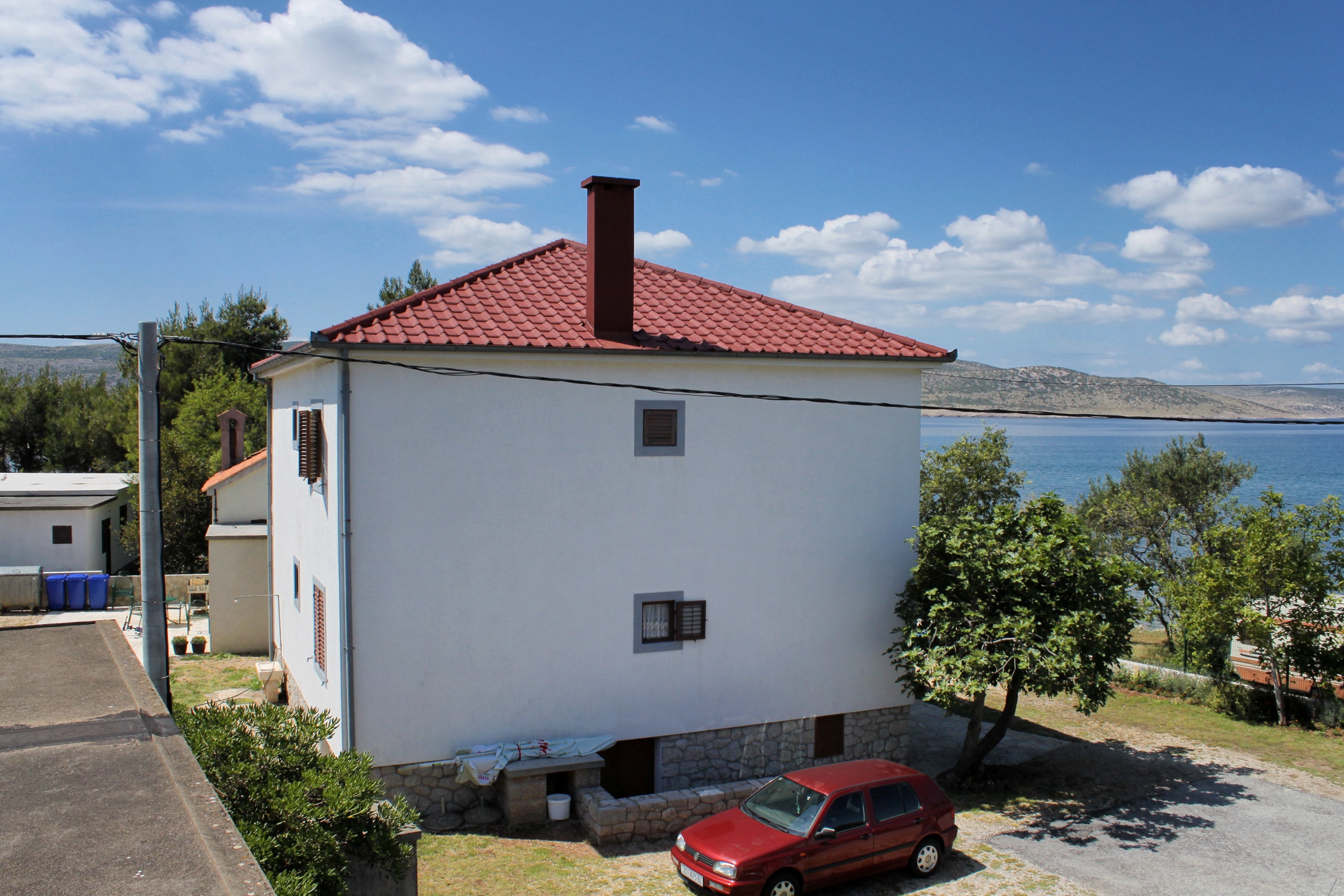 Studio flat near beach Seline, Paklenica (AS-6544-a)