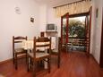 Dining room Mandre, Dining room in the apartment, (pet friendly) and WiFi.