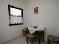 Dining room Mandre, Dining room in the apartment, dopusteni kucni ljubimci i WIFI.