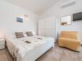 Ložnice Seline, Ložnice v ubytování typu studio-apartment, s klimatizací, domácí mazlíčci povoleni a WiFi.