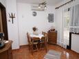 Dining room Starigrad, Dining room in the apartment, air condition available, (pet friendly) and WiFi.
