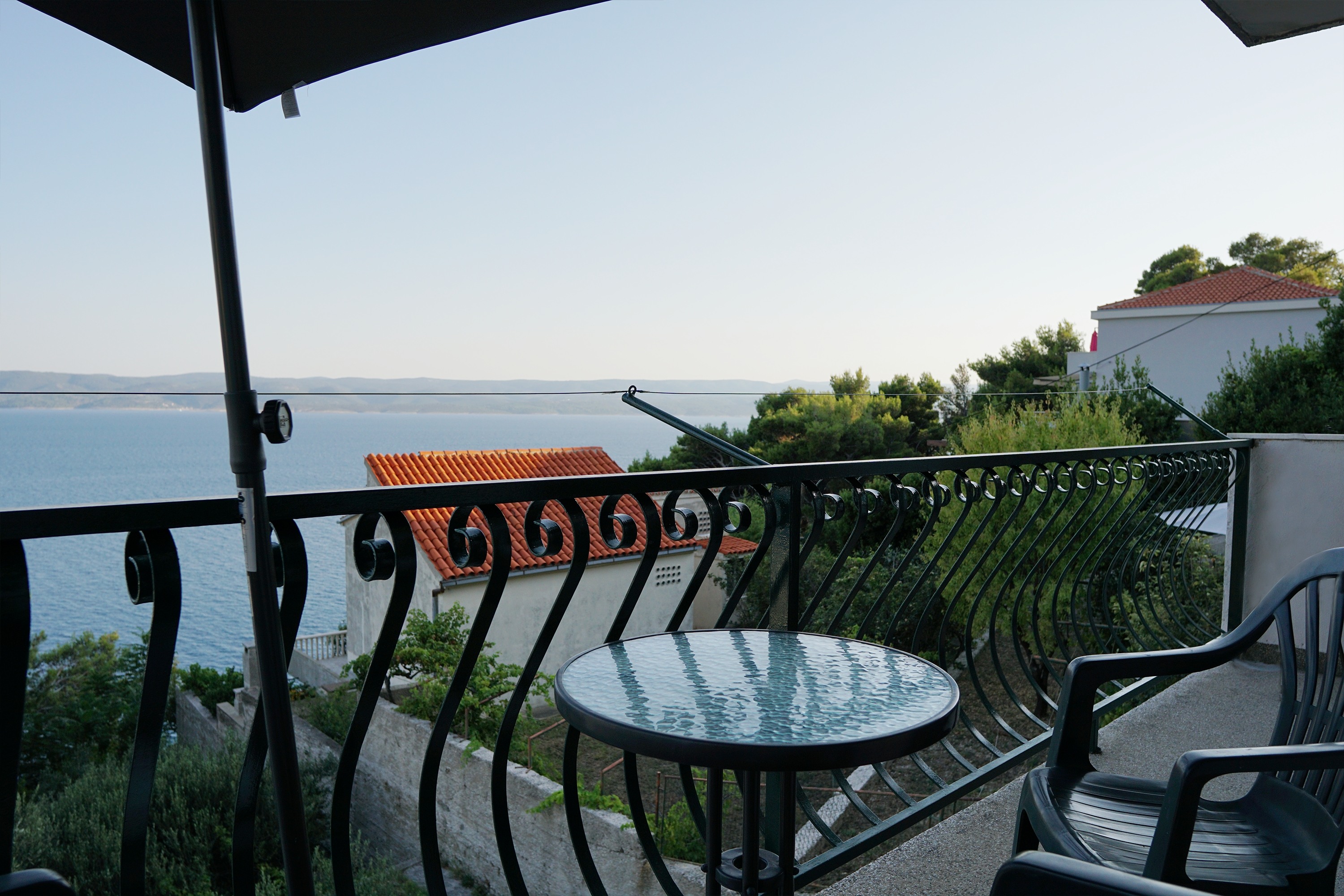 Two bedroom apartment with terrace and sea view Marušići, Omiš  A-a