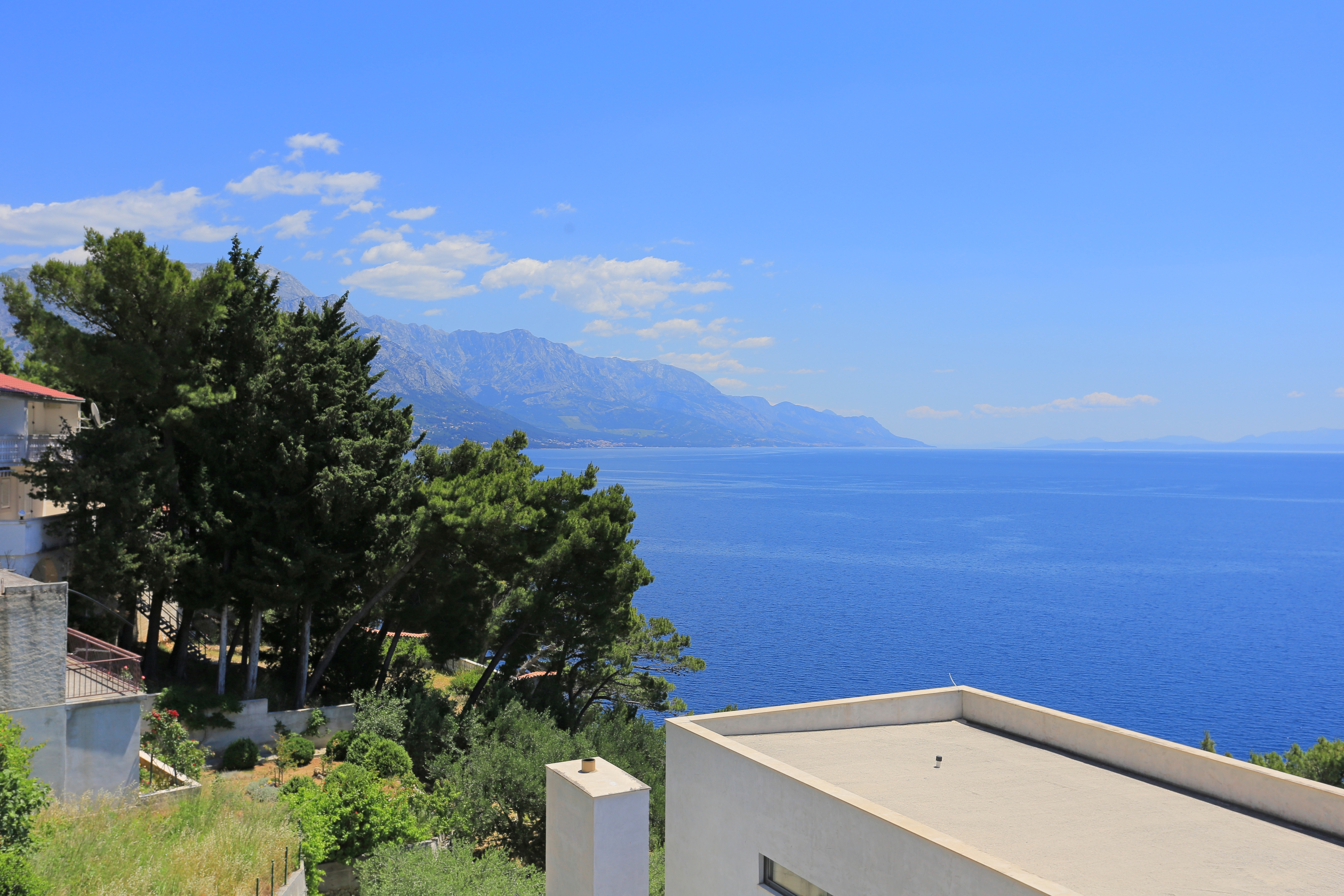 Two bedroom apartment with terrace and sea view Marušići, Omiš  A-a