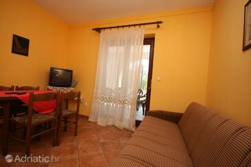 Living room Starigrad, Living room in the apartment, dopusteni kucni ljubimci i WIFI.