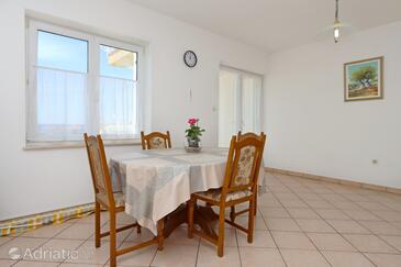 Dining room Mandre, Dining room in the apartment, WIFI.