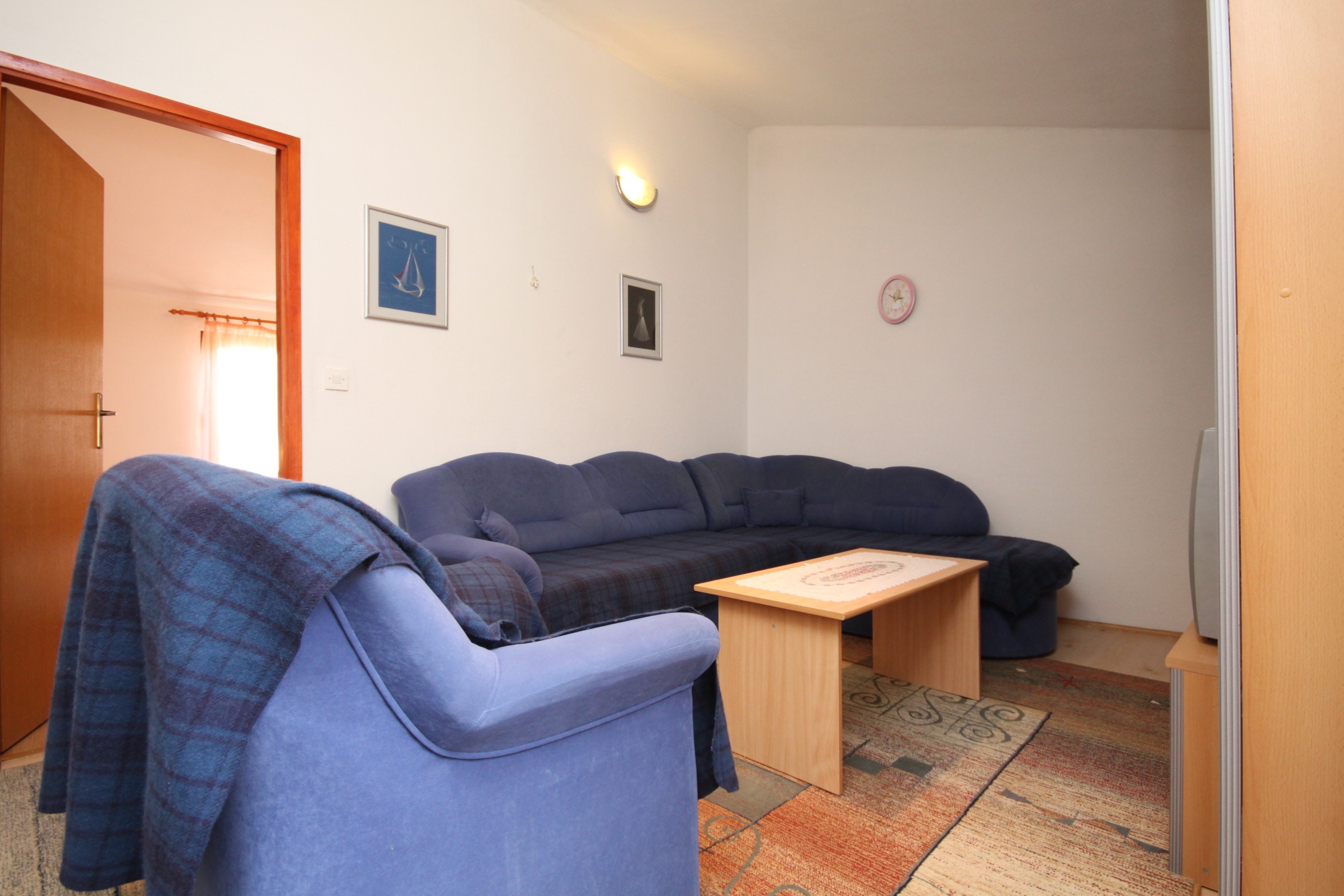 Two bedroom apartment with terrace and sea view Starigrad, Paklenica  A-a