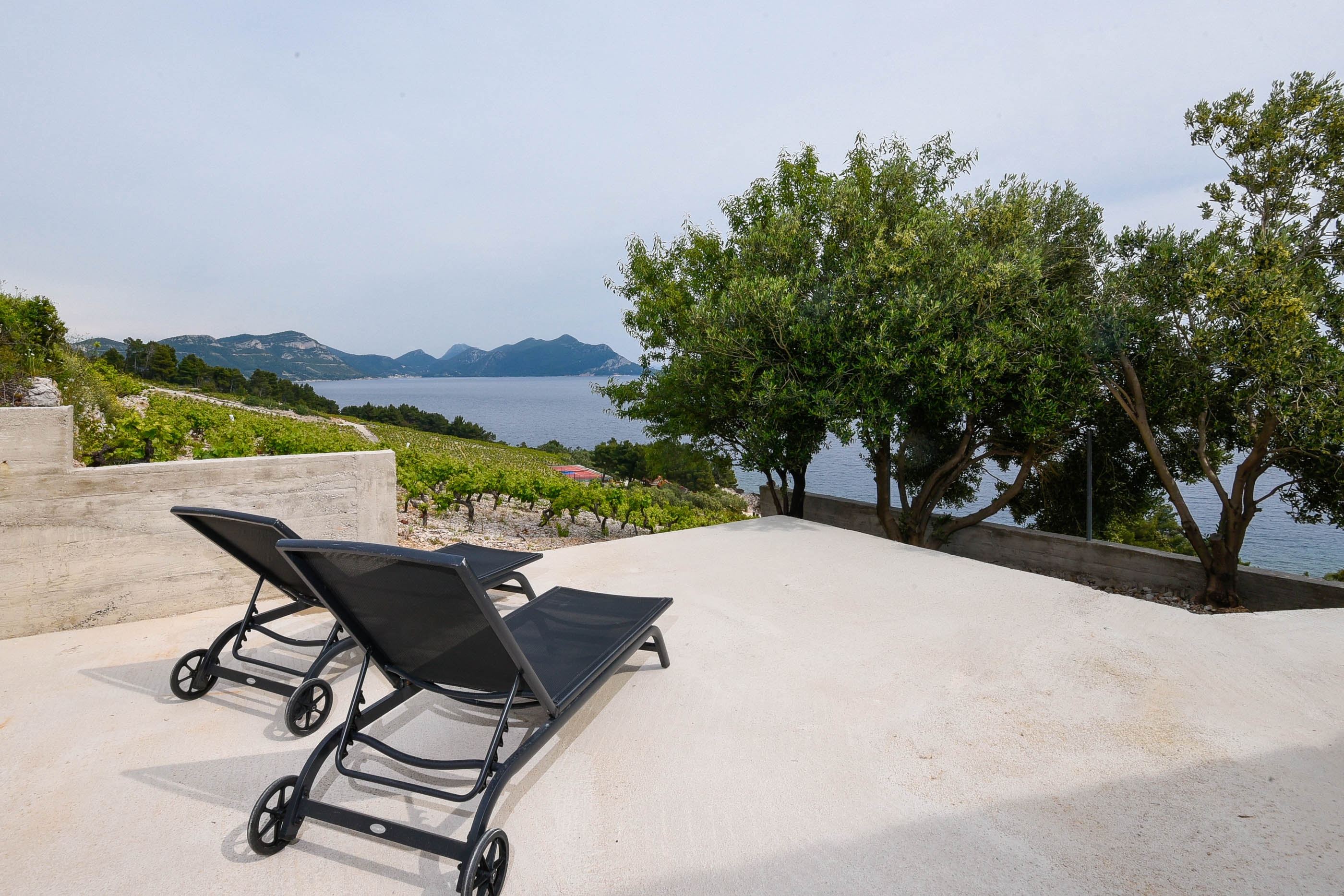 One bedroom house with terrace and sea view Dingač - Pristranj, Pelješac (K-660)