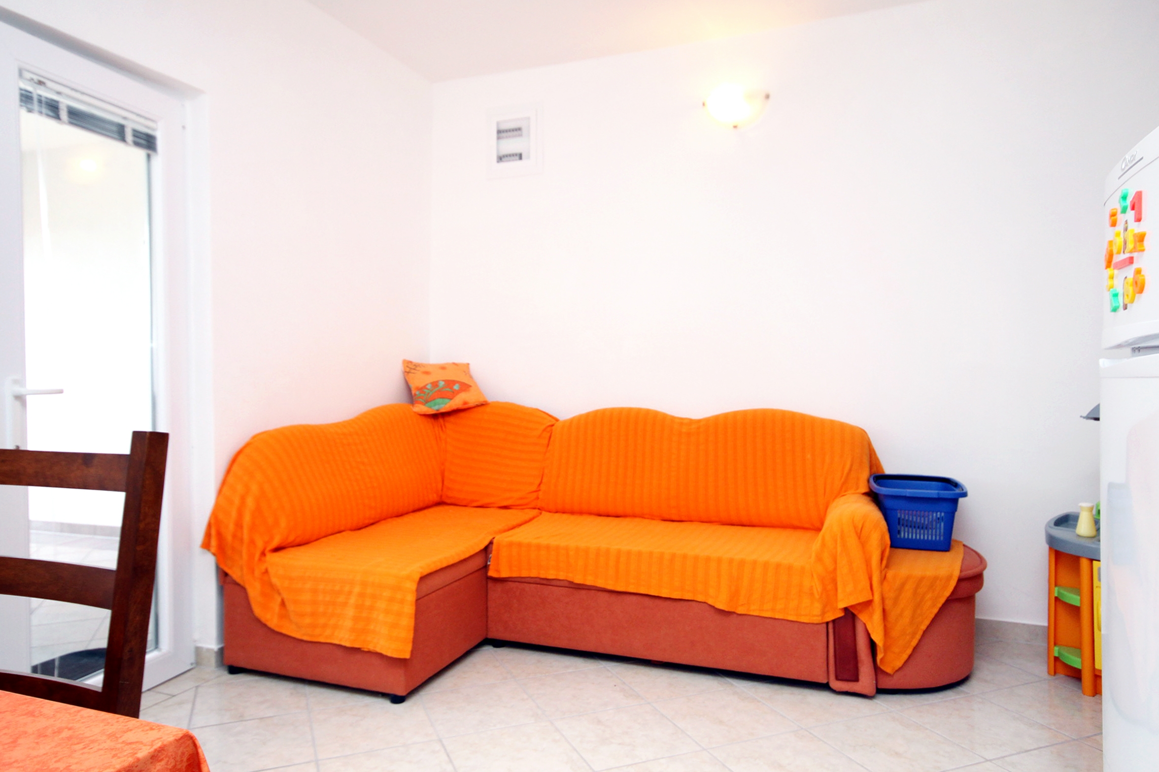 One bedroom apartment with terrace Seline, Paklenica (A-6603-c)