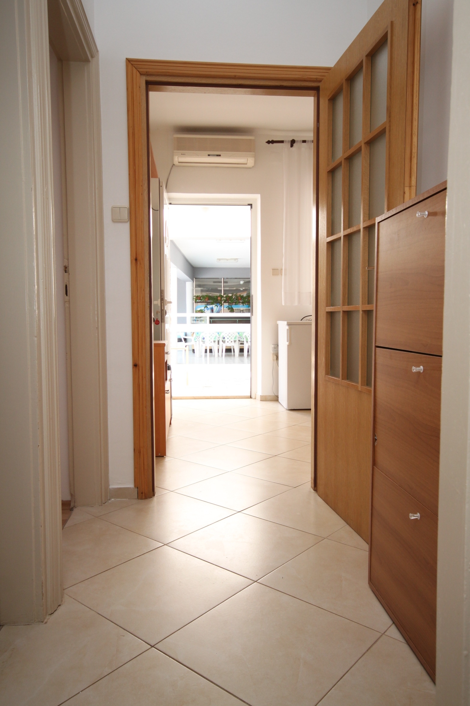 Two bedroom apartment with terrace Seline, Paklenica  A-a