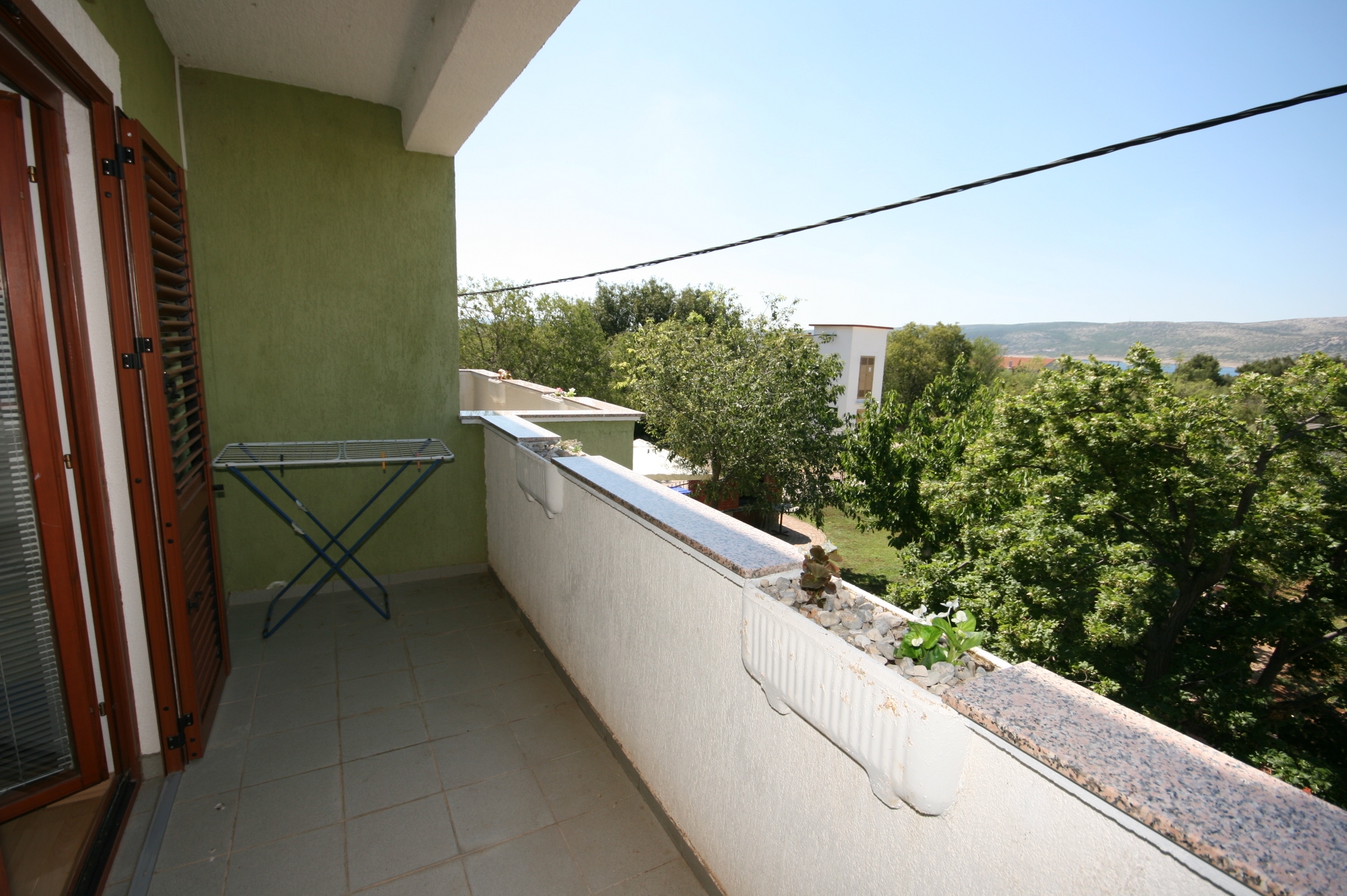 Two bedroom apartment with terrace and sea view Starigrad, Paklenica  A-b
