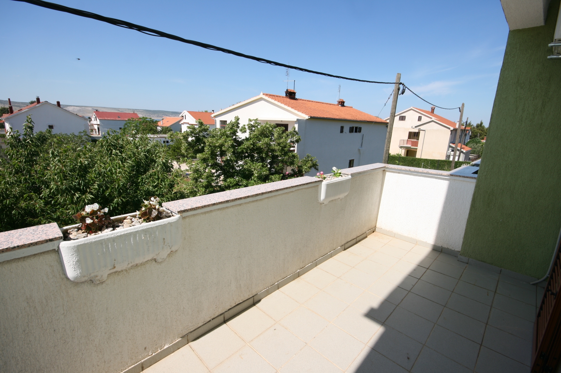 Two bedroom apartment with terrace and sea view Starigrad, Paklenica  A-b