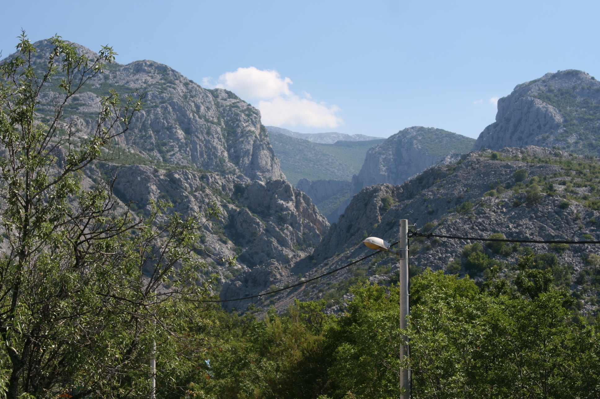 Two bedroom apartment with terrace and sea view Starigrad, Paklenica  A-b