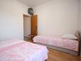 Starigrad, Ložnice v ubytování typu apartment, s klimatizací a WiFi.