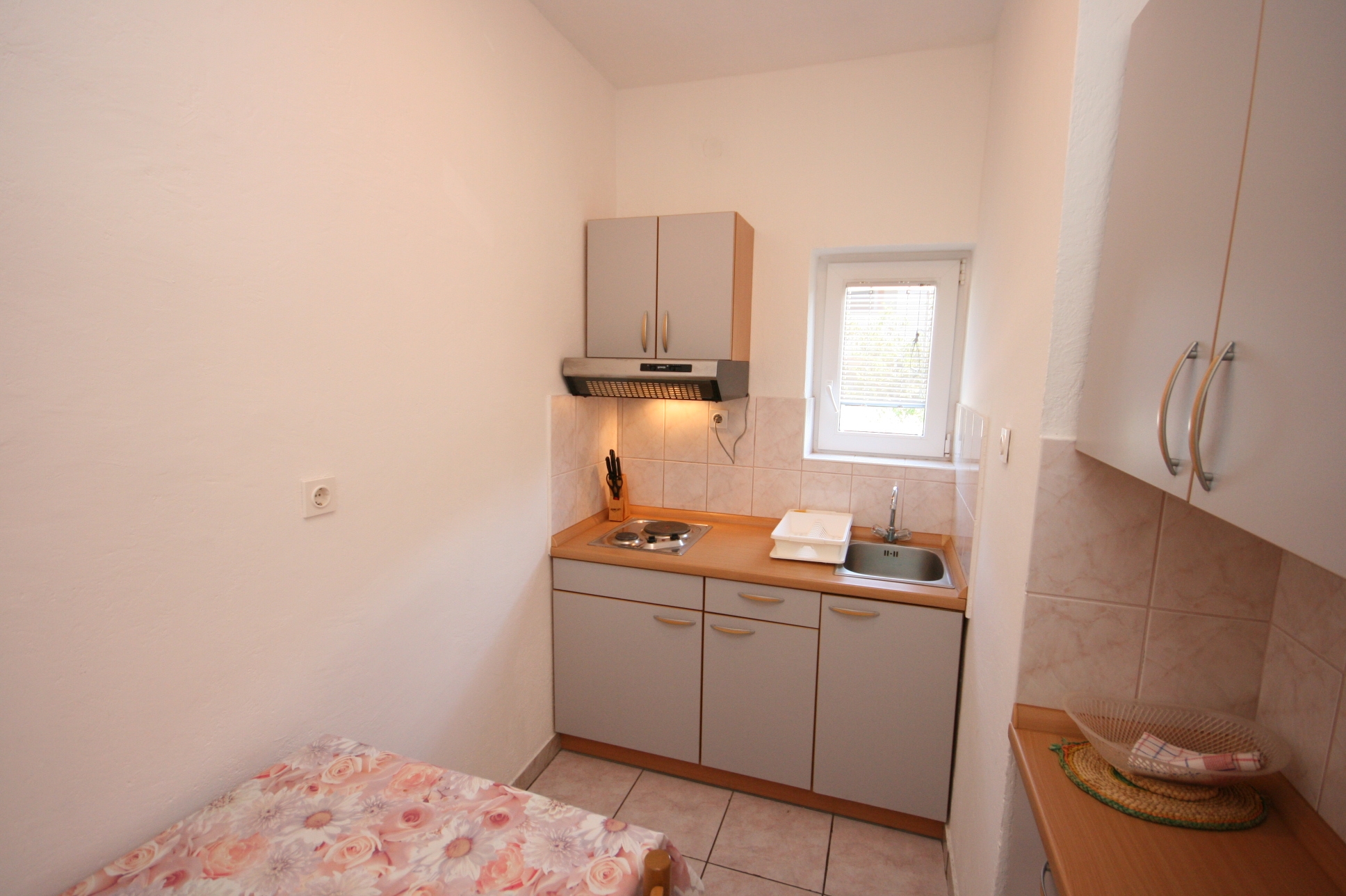 One bedroom apartment with terrace and sea view Starigrad, Paklenica  A-c