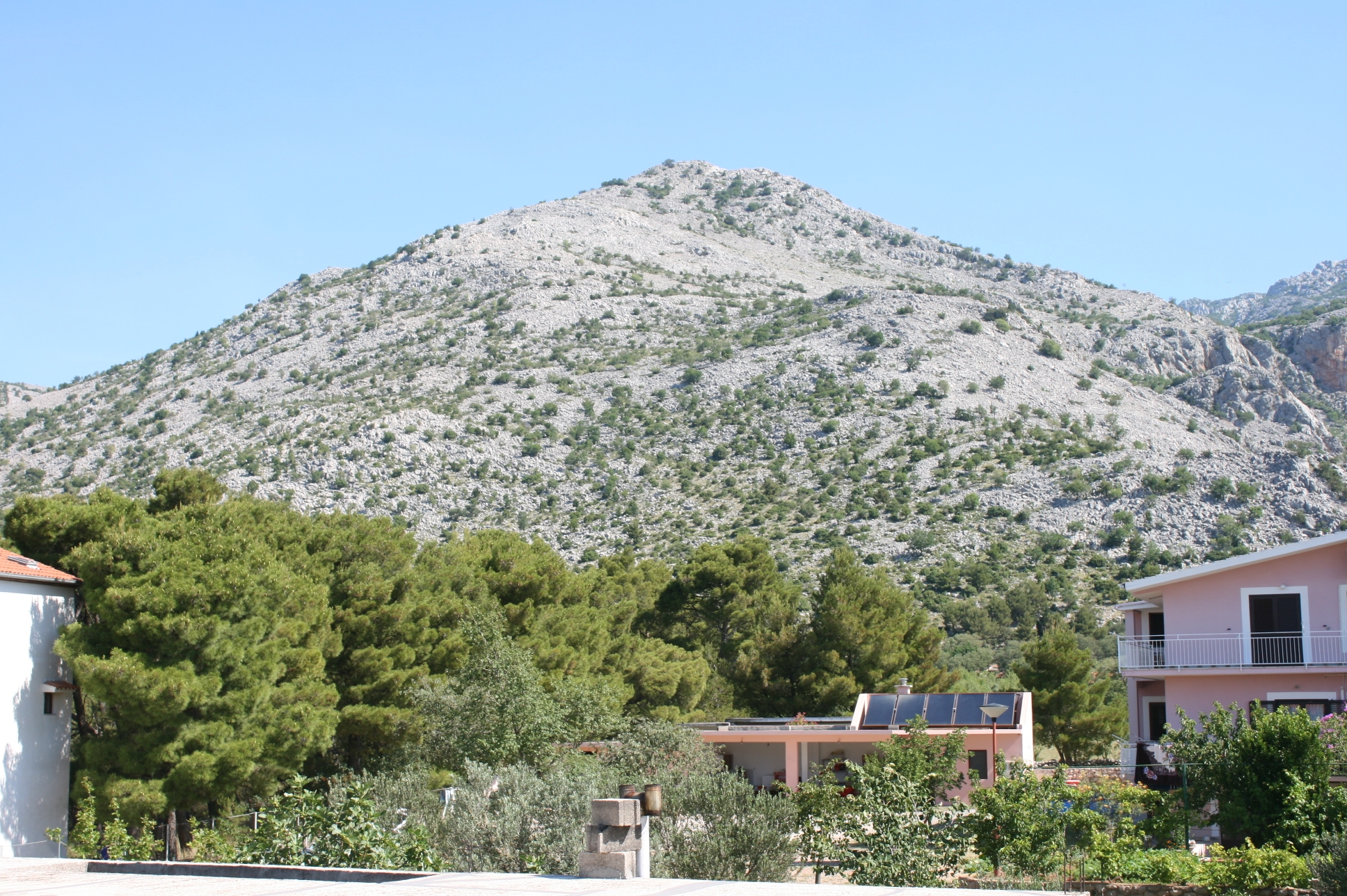 One bedroom apartment with terrace and sea view Starigrad, Paklenica  A-c