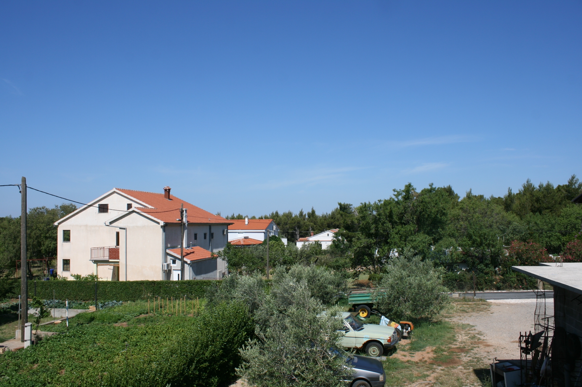 One bedroom apartment with terrace and sea view Starigrad, Paklenica  A-c