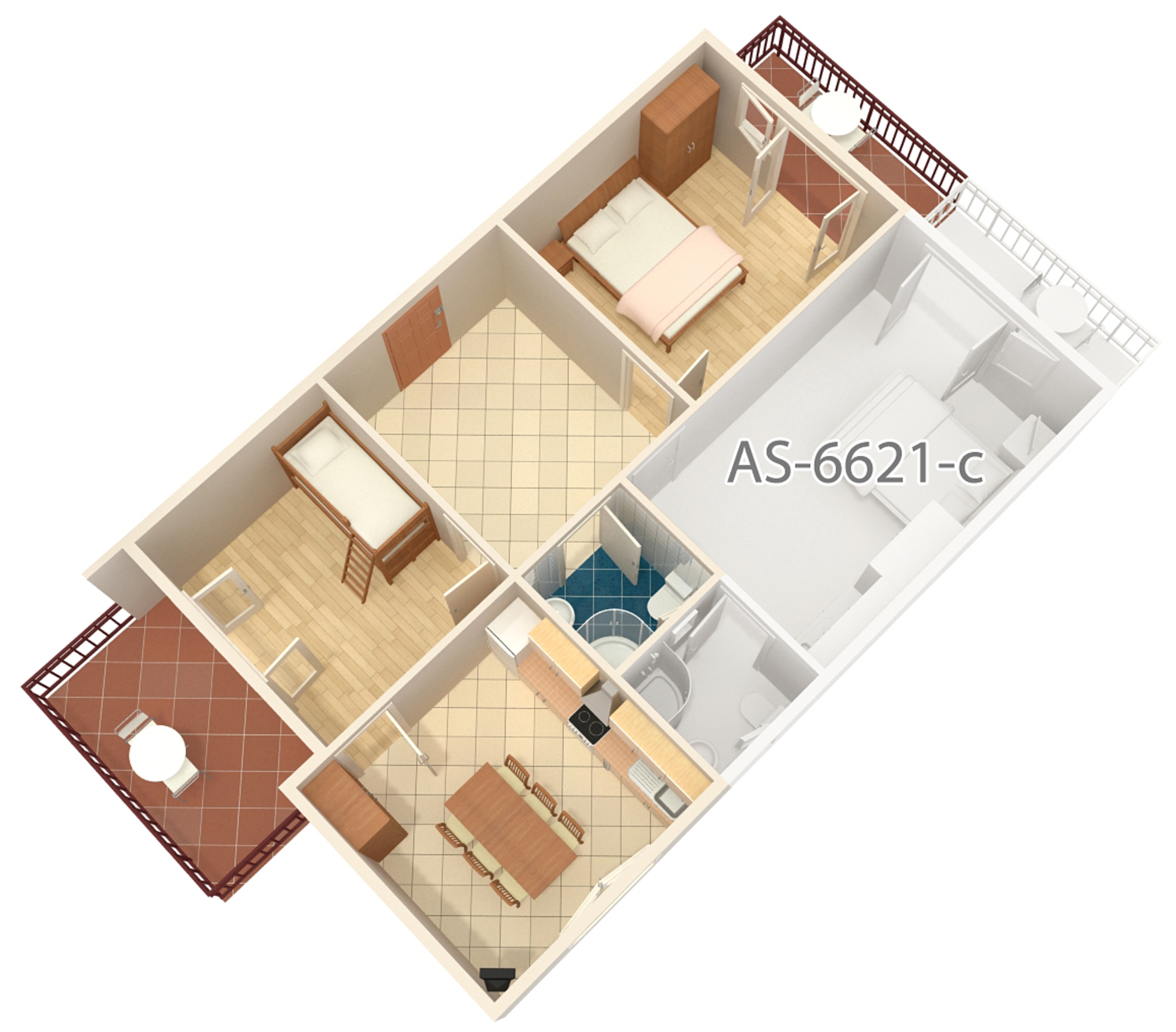 Two bedroom apartment near beach Starigrad, Paklenica  A-a