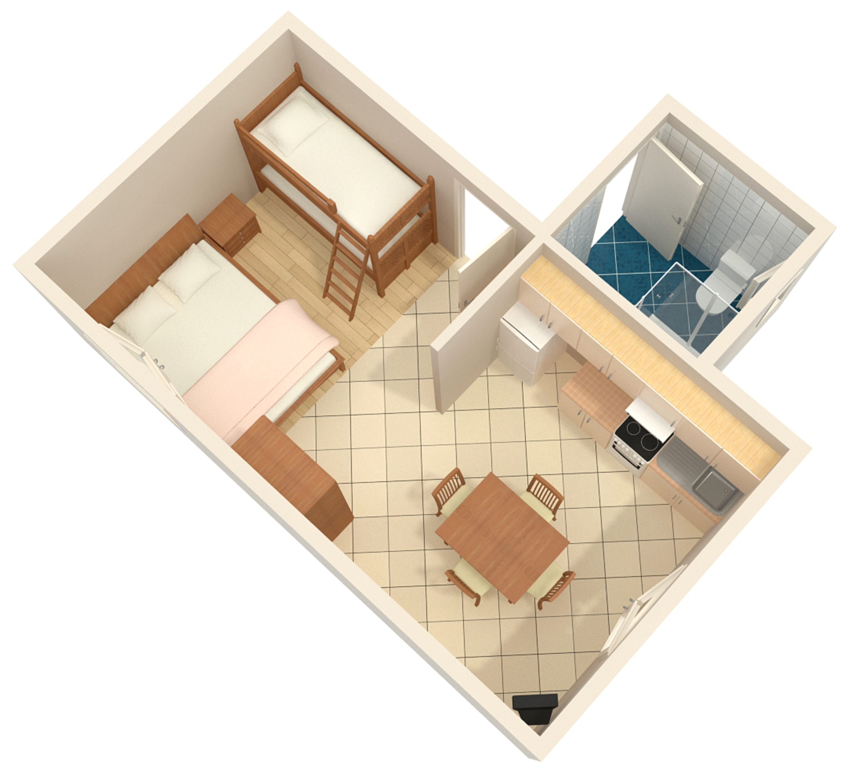Studio flat near beach Starigrad, Paklenica  AS-b