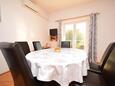 Dining room Starigrad, Dining room in the apartment, air condition available, (pet friendly) and WiFi.