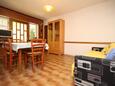 Starigrad, Jídelna v ubytování typu apartment, domácí mazlíčci povoleni a WiFi.