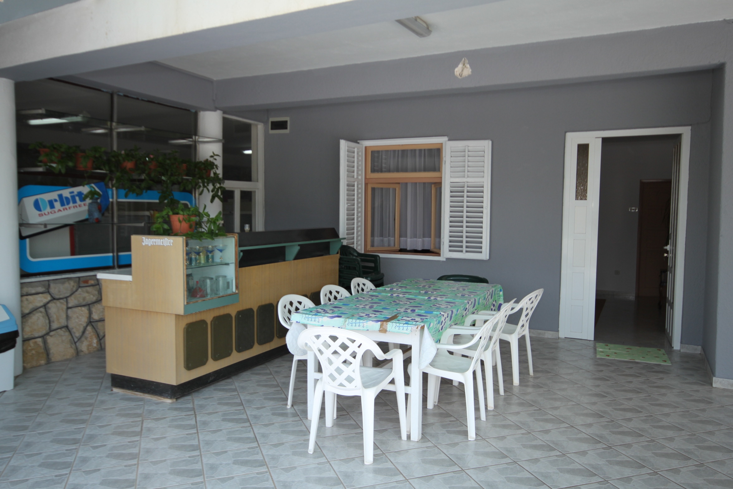 Two bedroom apartment with terrace Seline, Paklenica  A-a