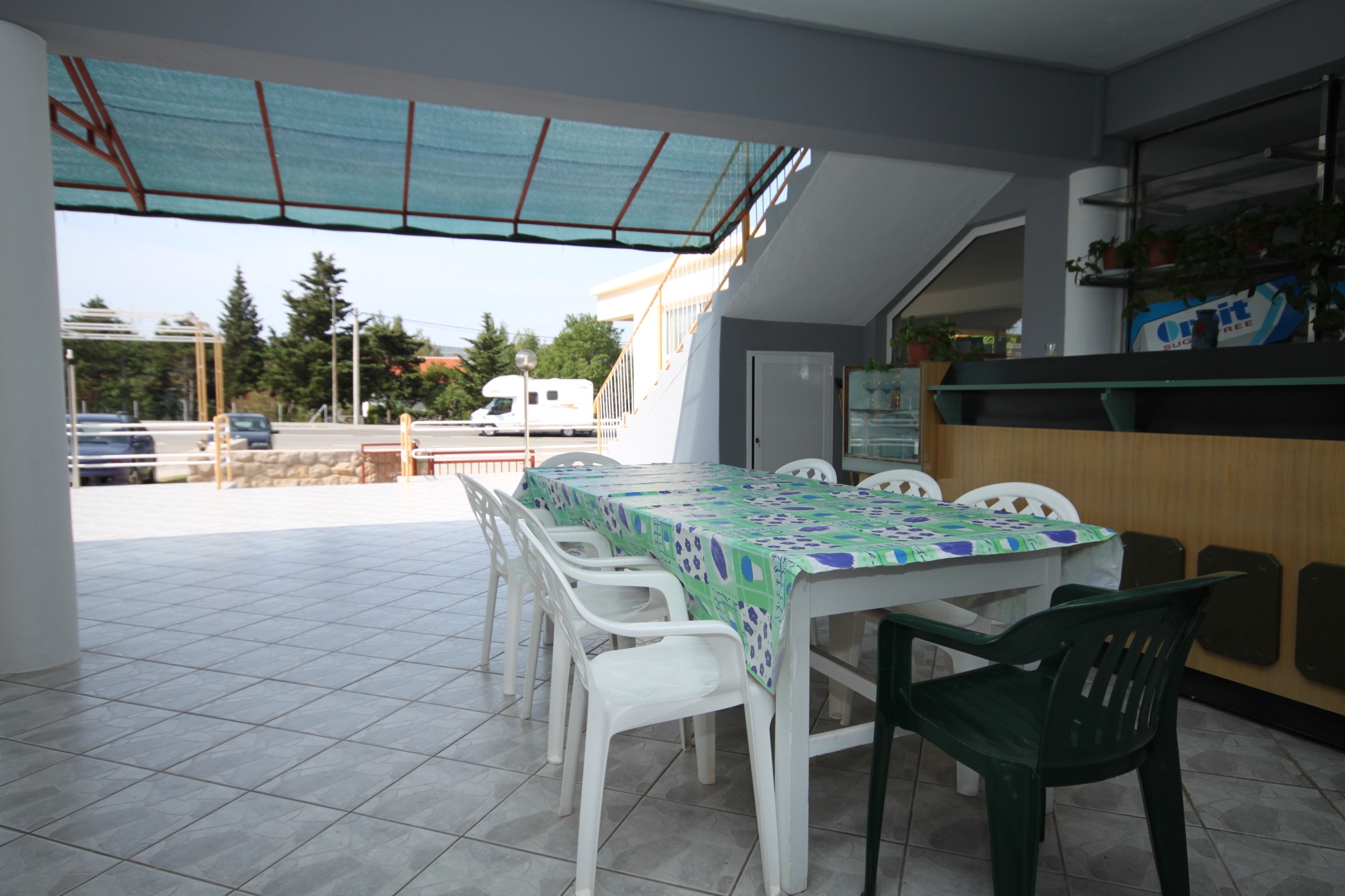 Two bedroom apartment with terrace Seline, Paklenica  A-a