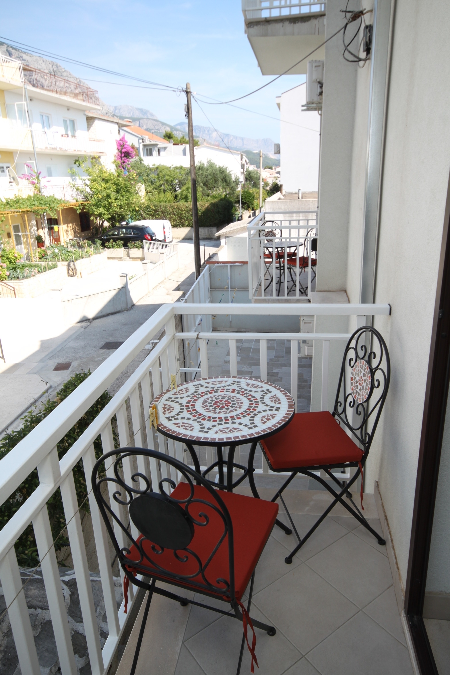 One bedroom apartment with balcony and sea view Makarska  A-a