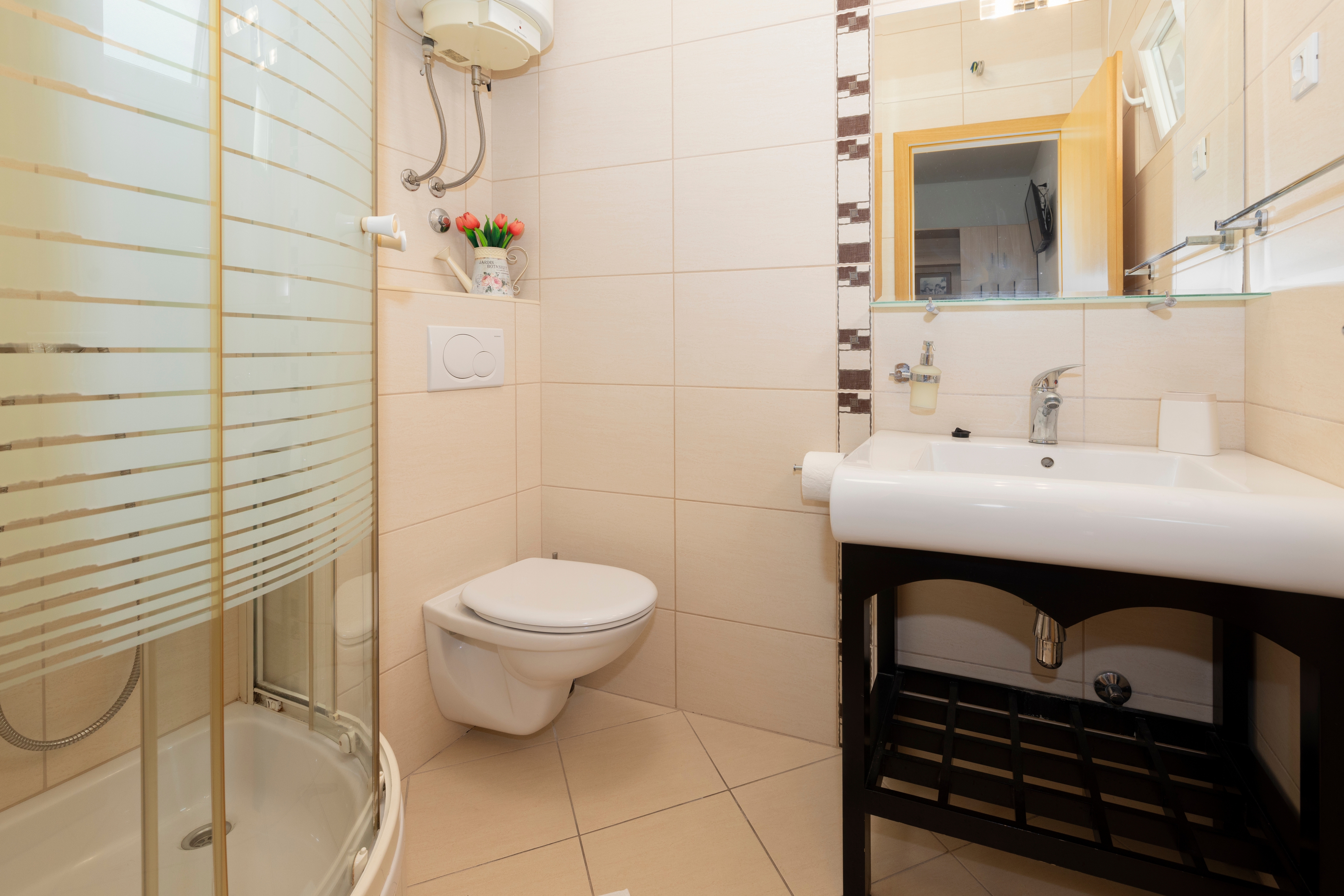 One bedroom apartment with balcony and sea view Makarska  A-a