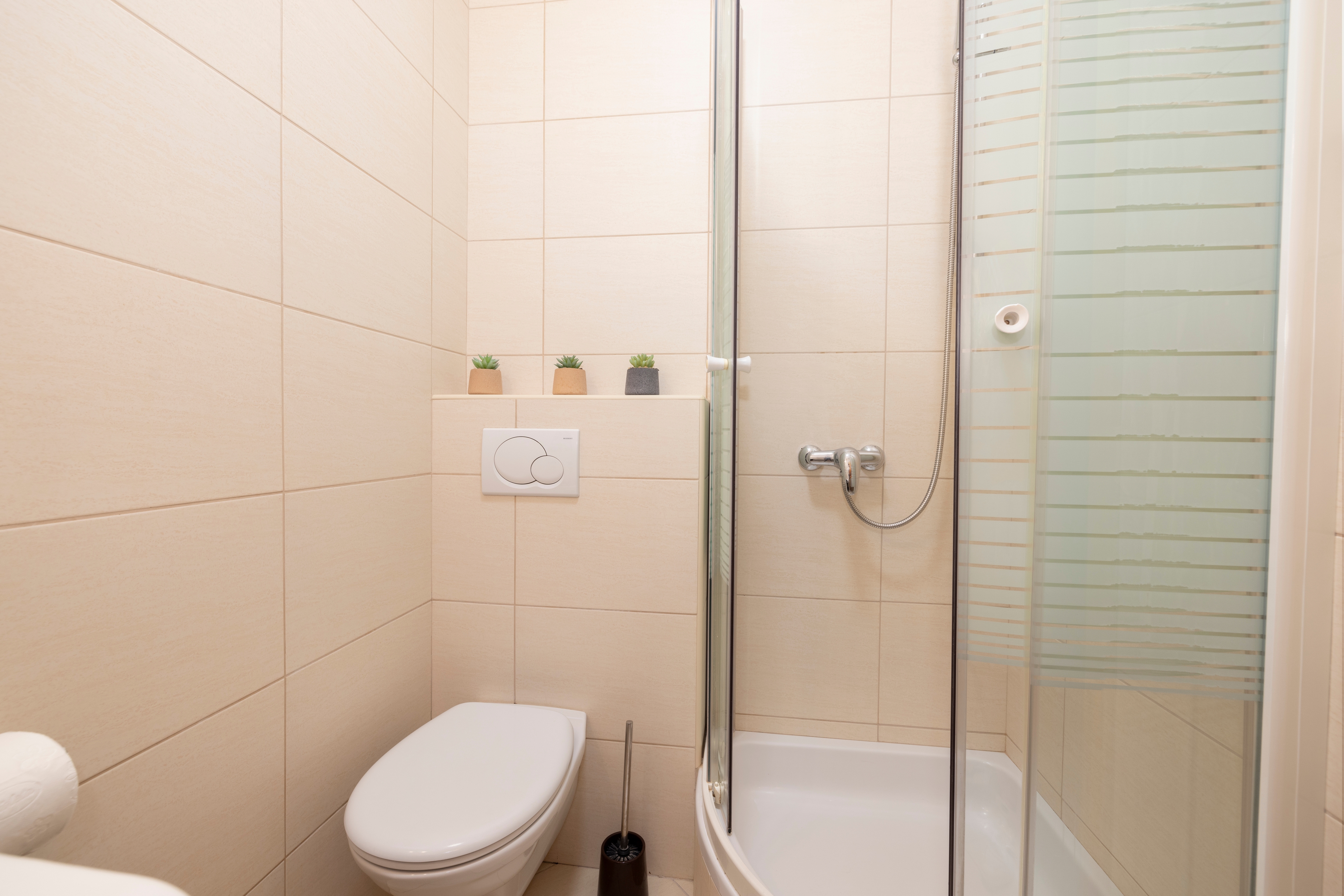 One bedroom apartment with balcony and sea view Makarska  A-a