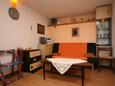 Living room Podgora, Living room in the apartment, air condition available and WiFi.