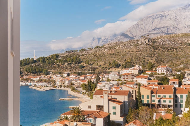 Two bedroom apartment with terrace and sea view Podgora, Makarska  A-a