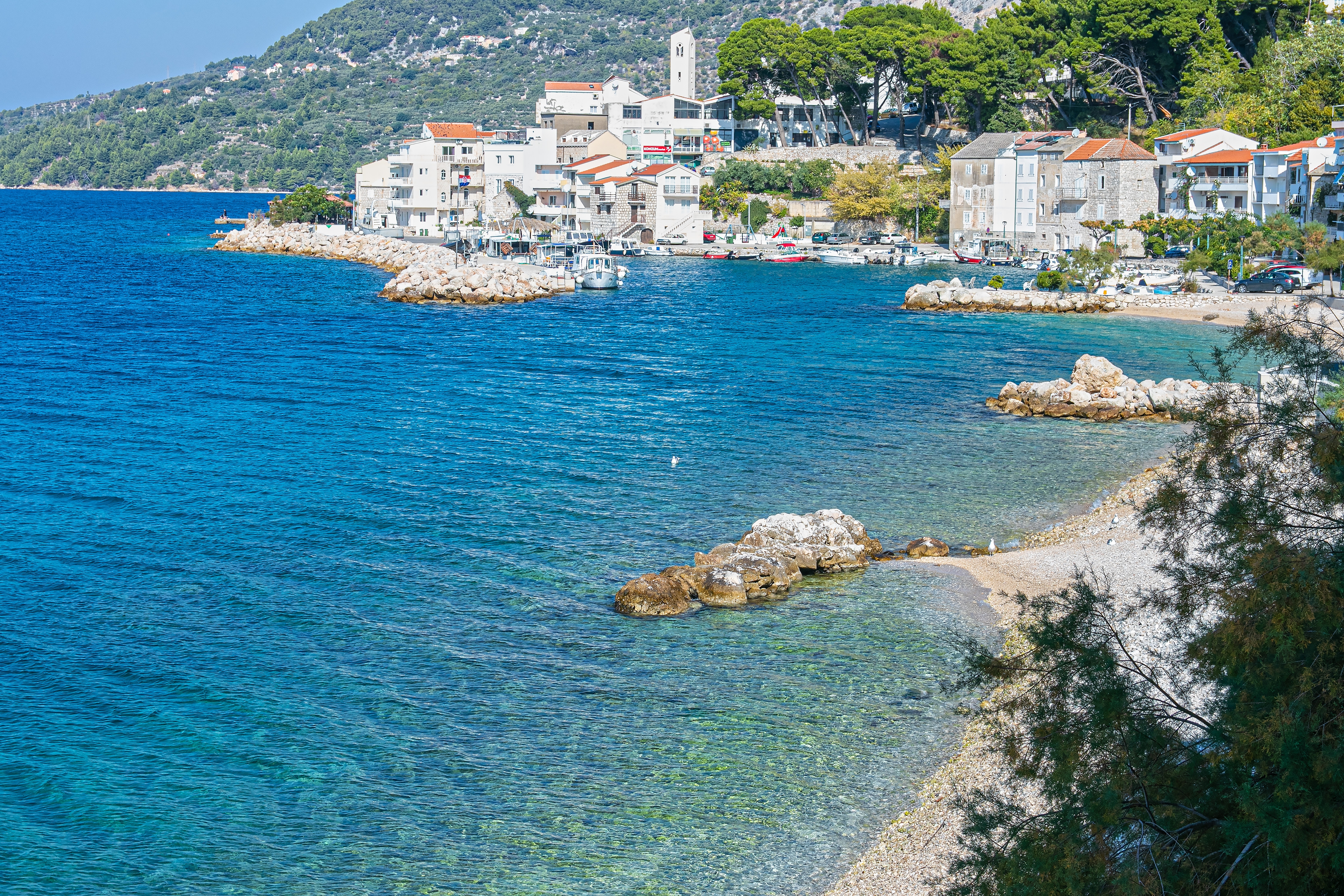 One bedroom apartment near beach Drašnice, Makarska  A-c